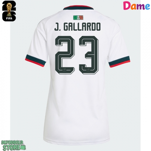 Mexico Jesus Gallardo #23 Replika Udebanetrøje Dame VM 2026 Kortærmet